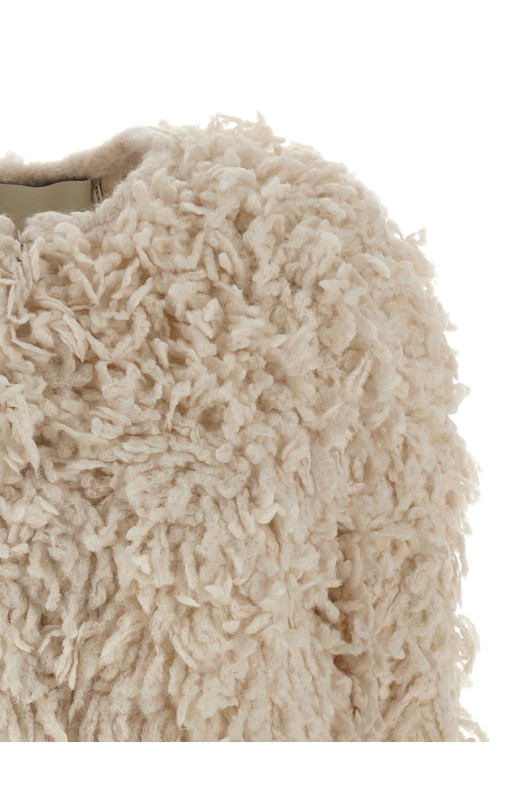 'Fedra' cardigan Beige