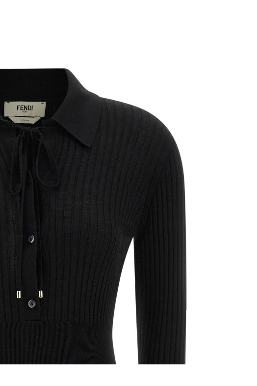 'Essential' dress Black