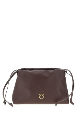 Мини-кожаная сумочка бордо PINKO 105907A0QOLA7Q Мини-кожаная сумочка бордо PINKO 105907A0QOLA7Q