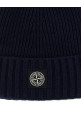 Шапка с логотипом, синяя STONE ISLAND JUNIOR K2S16N100003S00M3V0020 Шапка с логотипом, синяя STONE ISLAND JUNIOR K2S16N100003S00M3V0020