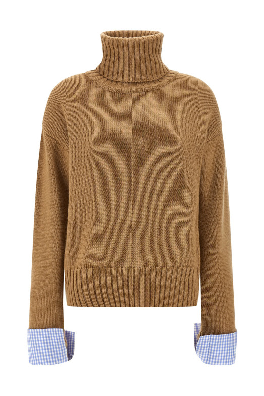 Светр з манжетами Vichy Бежевий MJD642MAFILBCAMELWOOLBLEND Светр з манжетами Vichy Бежевий MJD642MAFILBCAMELWOOLBLEND
