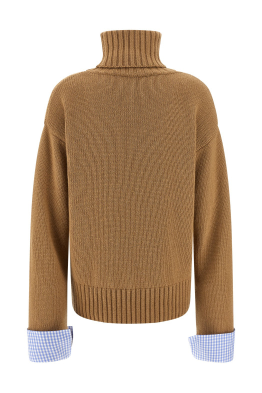 Светр з манжетами Vichy Бежевий MJD642MAFILBCAMELWOOLBLEND Светр з манжетами Vichy Бежевий MJD642MAFILBCAMELWOOLBLEND