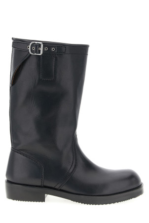 Чоботи для байкерів Чорні DRIES VAN NOTEN 252021700105900 Чоботи для байкерів Чорні DRIES VAN NOTEN 252021700105900