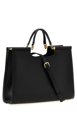 Маленькая сумка для покупок «Sicily» Черная BB7728B732180999 Маленькая сумка для покупок «Sicily» Черная BB7728B732180999