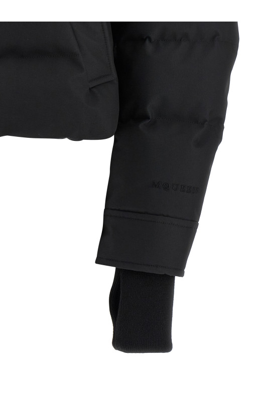 Укорочена куртка Чорна 842818QEAG11000