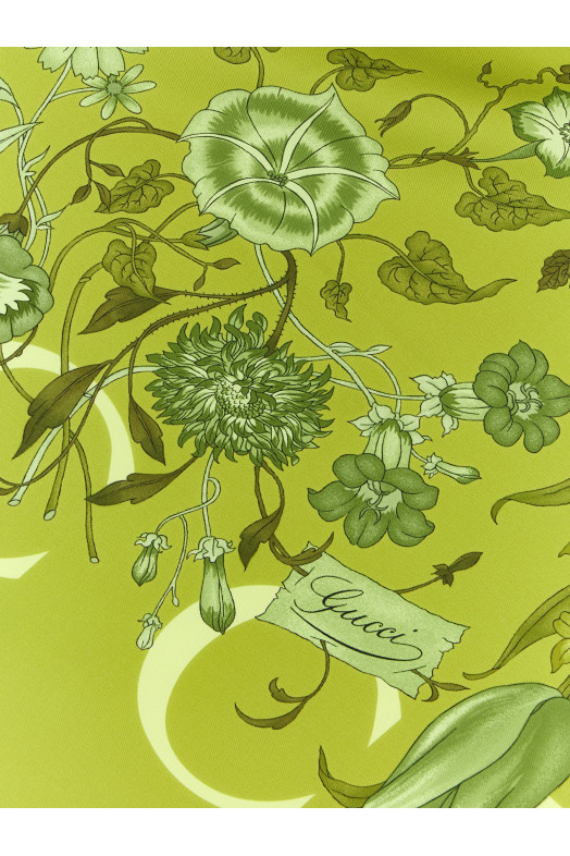 Шарф «Gucci Flora» Зеленый 8410853G0013166 Шарф «Gucci Flora» Зеленый 8410853G0013166