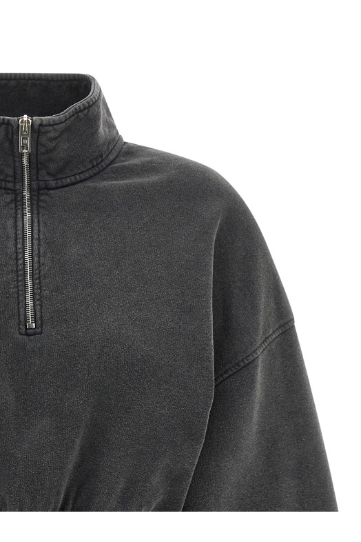 Cropped sweatshirt Gray