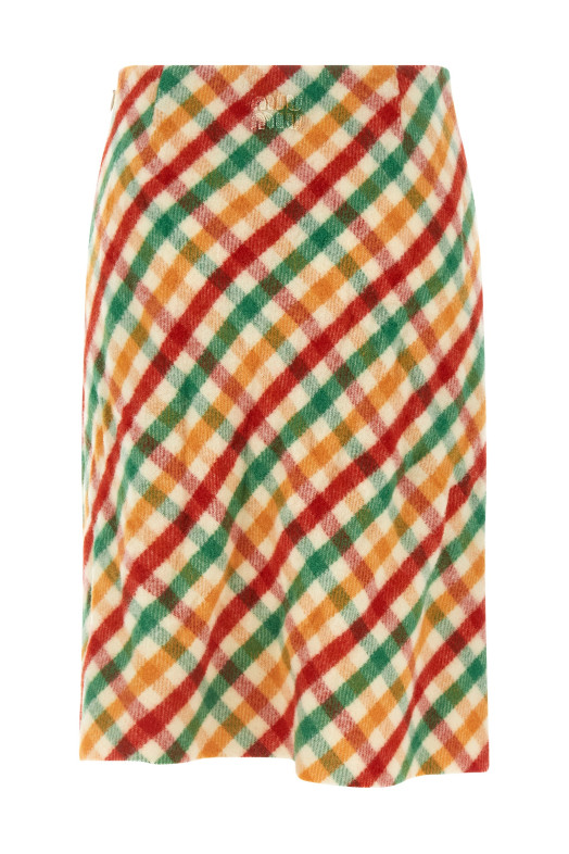 Check skirt Multicolor