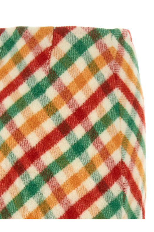 Check skirt Multicolor