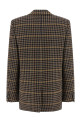 Double-breasted houndstooth blazer Multicolor Double-breasted houndstooth blazer Multicolor