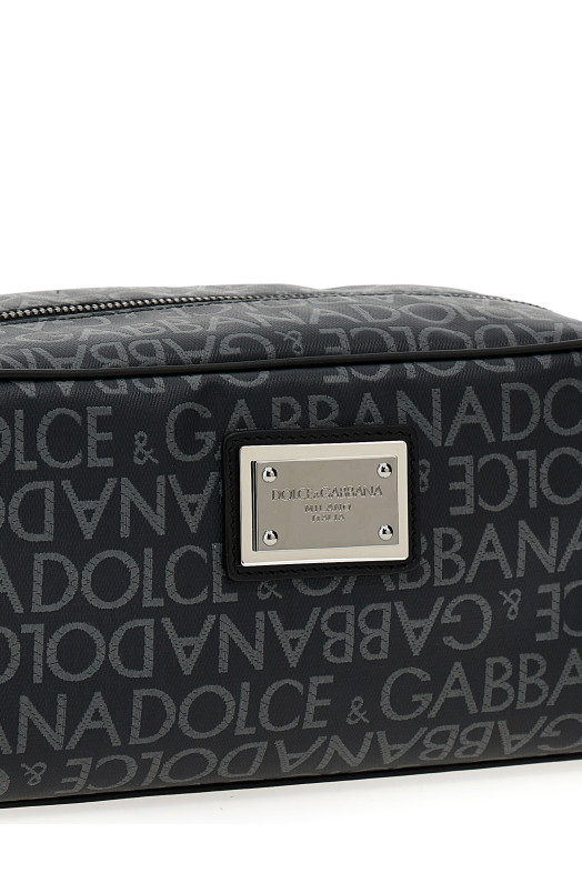 Шкіряна косметичка Чорна DOLCE & GABBANA BT0989AJ7058B969