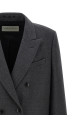 Double-breasted coat Gray