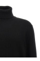 Шерстяной свитер с высоким воротником Черный BALLANTYNE B2P1117W07115517