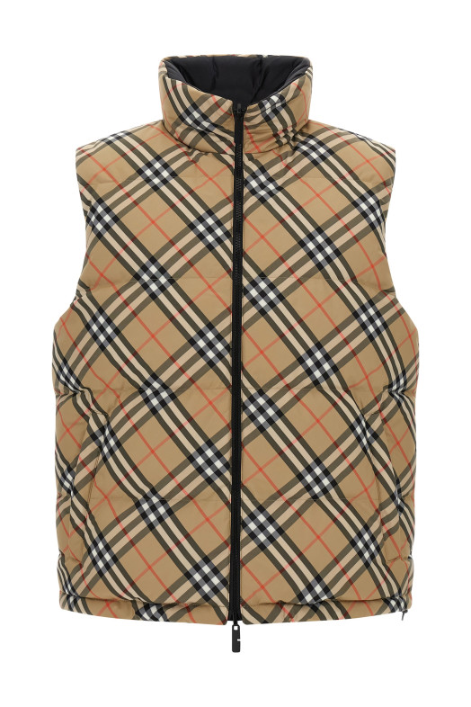 'Snowshill' reversible vest Beige