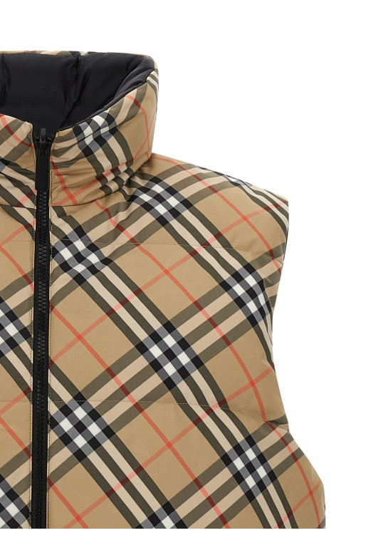 'Snowshill' reversible vest Beige