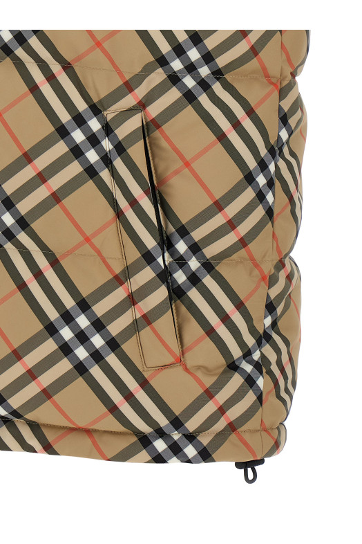 'Snowshill' reversible vest Beige