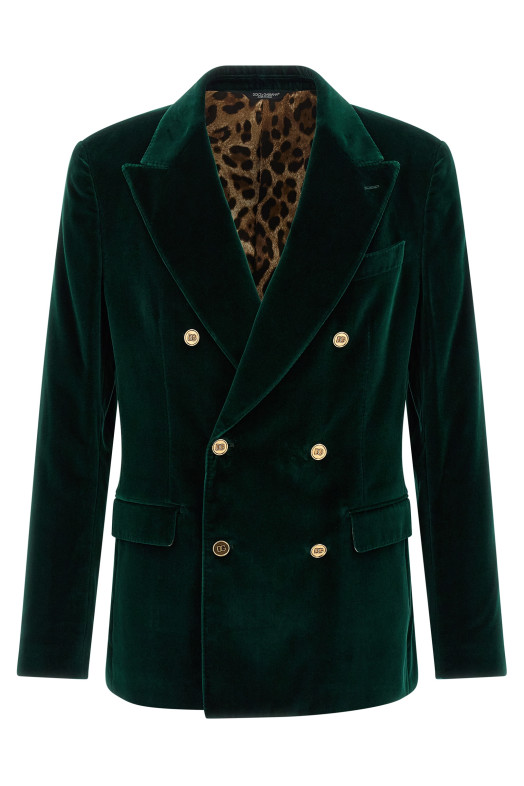 'Sicilia Light' blazer Green 'Sicilia Light' blazer Green