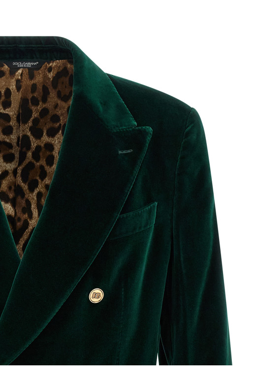 'Sicilia Light' blazer Green 'Sicilia Light' blazer Green