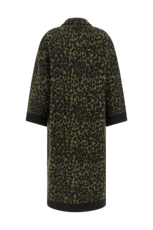 Пальто Animalier Зелений NUDE 1101W25565336 Пальто Animalier Зелений NUDE 1101W25565336