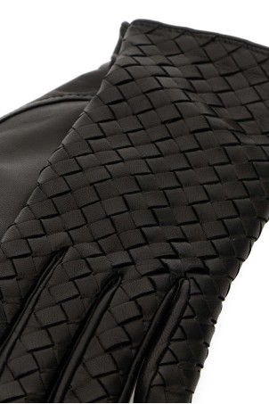 Чорні шкіряні рукавички Black BOTTEGA VENETA (804439V0171) Чорні шкіряні рукавички Black BOTTEGA VENETA (804439V0171)
