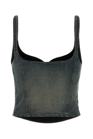 Джинсовый топ BALENCIAGA (849811TTW76)