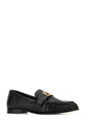 Чорні мокасини Baguette з чорної шкіри наппа Чорні FENDI (8D8756NBA) Чорні мокасини Baguette з чорної шкіри наппа Чорні FENDI (8D8756NBA)