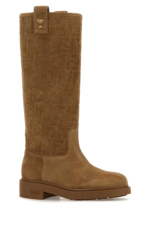 Camel suede Fendi Filo boots FENDI (8W8574AY9P)