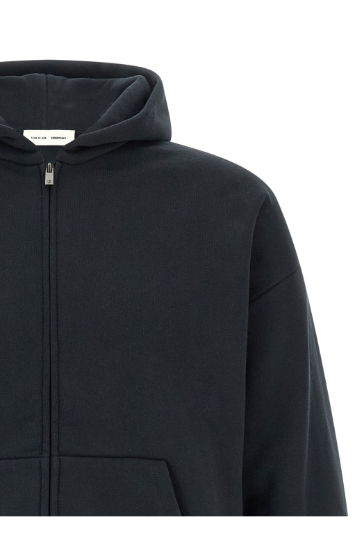 Світшот на блискавці Чорний 192SP254780FJETBLACK Світшот на блискавці Чорний 192SP254780FJETBLACK