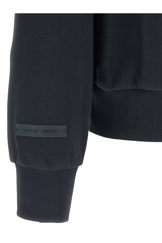 Світшот на блискавці Чорний 192SP254780FJETBLACK Світшот на блискавці Чорний 192SP254780FJETBLACK