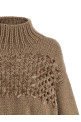 Drop sequin sweater Beige Drop sequin sweater Beige