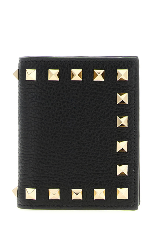 Valentino Garavani 'Rockstud' Wallet Black Valentino Garavani 'Rockstud' Wallet Black