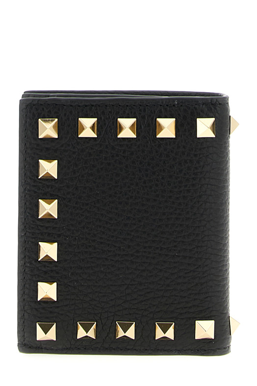Valentino Garavani 'Rockstud' Wallet Black Valentino Garavani 'Rockstud' Wallet Black