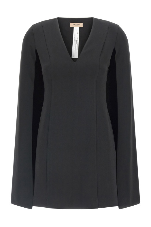 Cape dress Black Cape dress Black