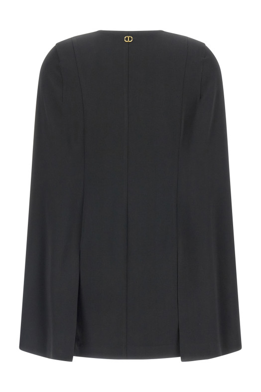Cape dress Black Cape dress Black