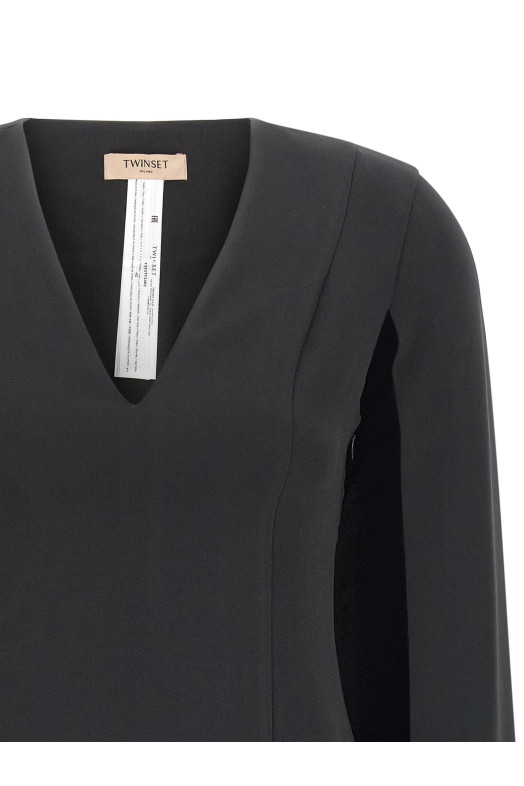 Cape dress Black Cape dress Black
