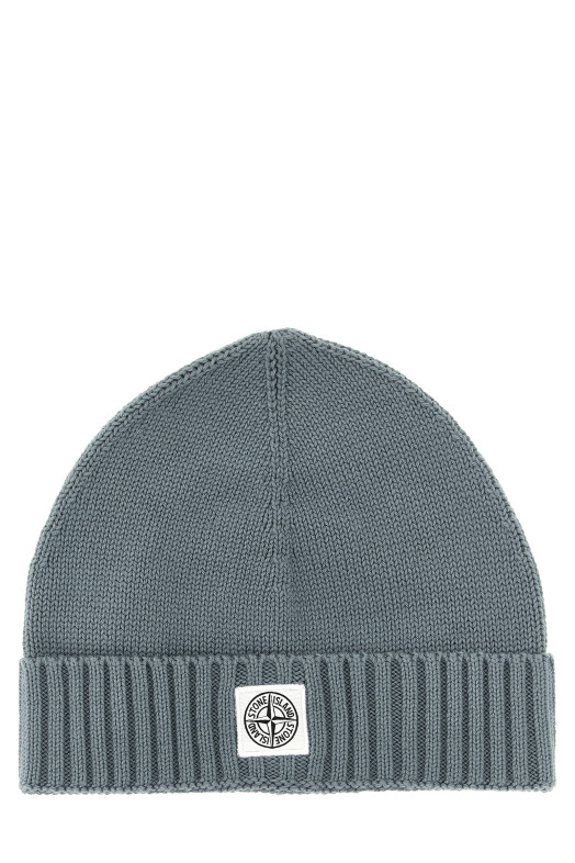 Шапка с логотипом, серая STONE ISLAND JUNIOR K2S16N100005S01A2V0064 Шапка с логотипом, серая STONE ISLAND JUNIOR K2S16N100005S01A2V0064