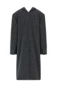 Shetland Wool coat Gray Shetland Wool coat Gray