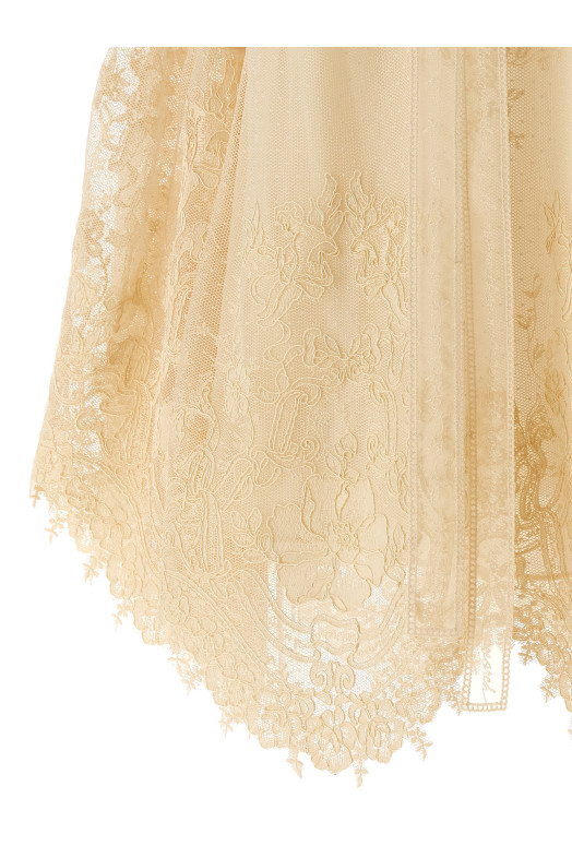'Hypnotic Tiered Lace' blouse Beige 'Hypnotic Tiered Lace' blouse Beige