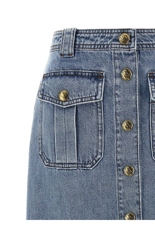 'Denim Pencil' skirt BLUE 'Denim Pencil' skirt BLUE