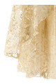 'Memento Bird Lace Mini' dress Beige 'Memento Bird Lace Mini' dress Beige