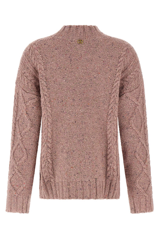 Lamé sweater Pink Lamé sweater Pink