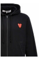 Толстовка с капюшоном «Double Heart» Черная AXT2941 Толстовка с капюшоном «Double Heart» Черная AXT2941