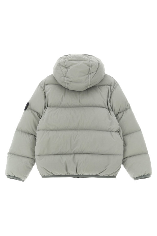 Куртка з логотипом Сіра STONE ISLAND JUNIOR K2S164100017S0028V0064 Куртка з логотипом Сіра STONE ISLAND JUNIOR K2S164100017S0028V0064