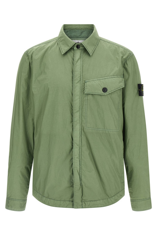 'Garment Dyed Crinkle Reps NY' jacket Green 'Garment Dyed Crinkle Reps NY' jacket Green
