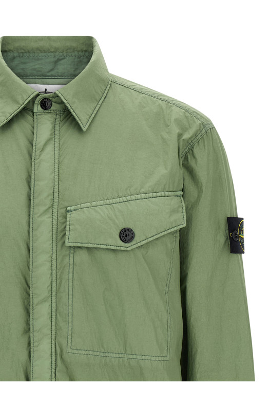 'Garment Dyed Crinkle Reps NY' jacket Green 'Garment Dyed Crinkle Reps NY' jacket Green