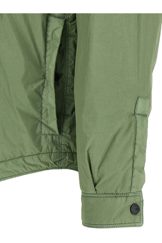 'Garment Dyed Crinkle Reps NY' jacket Green 'Garment Dyed Crinkle Reps NY' jacket Green