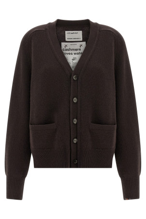 EXTREME CASHMERE 'N°437 Papilli Short' кардиган Коричневый N437PAPILLISHORTDARKBROWN EXTREME CASHMERE 'N°437 Papilli Short' кардиган Коричневый N437PAPILLISHORTDARKBROWN