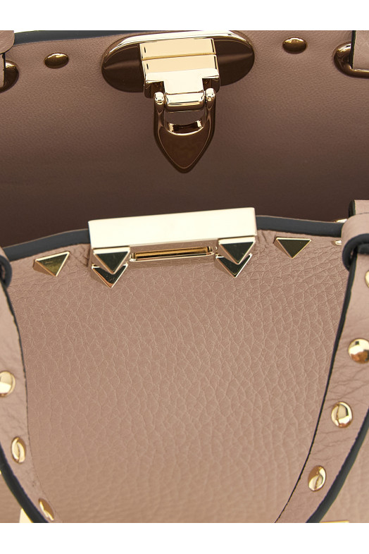 Valentino Garavani 'Rockstud' mini shopping bag Pink Valentino Garavani 'Rockstud' mini shopping bag Pink