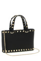 Valentino Garavani 'Rockstud' mini shopping bag Black Valentino Garavani 'Rockstud' mini shopping bag Black