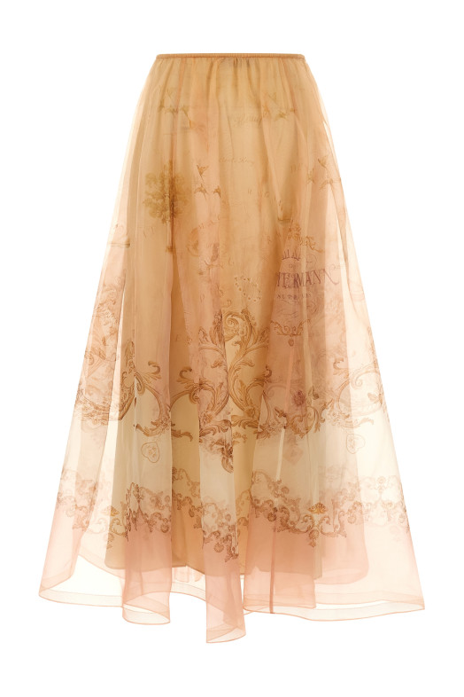 'Hypnotic Organza Maxi' skirt Beige 'Hypnotic Organza Maxi' skirt Beige